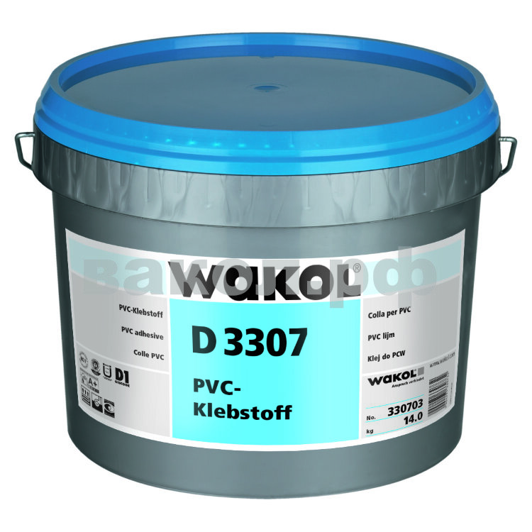 WAKOL D 3307 Клей для ПВХ 6 кг​